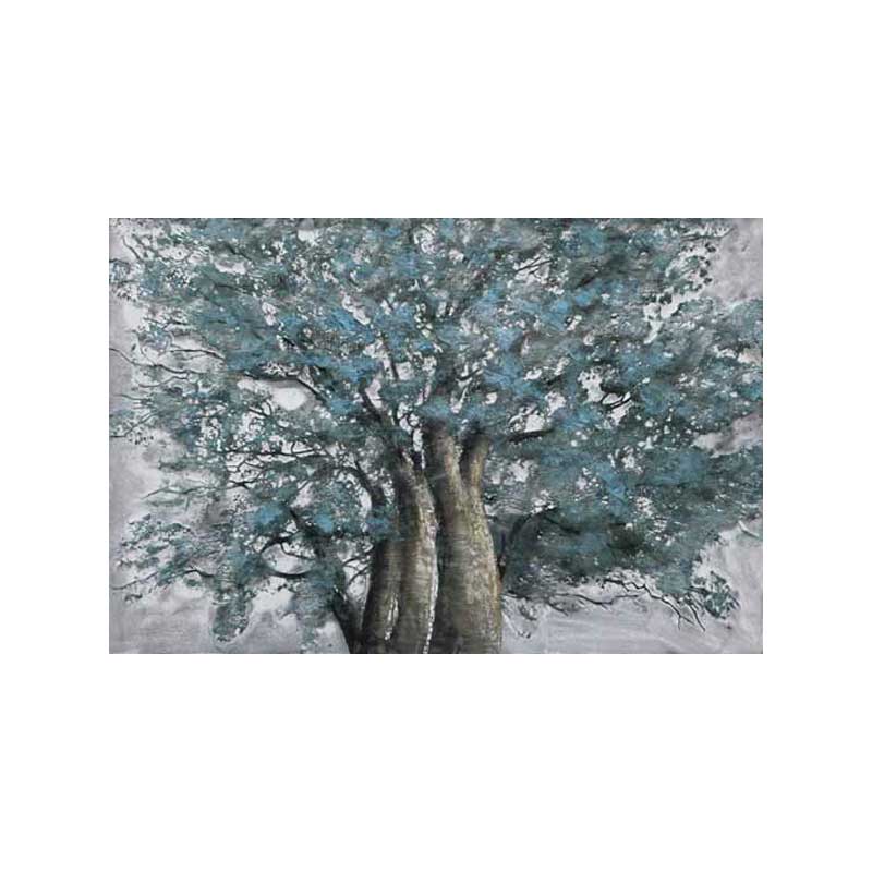 Quadro su tela albero della vita 120x60 