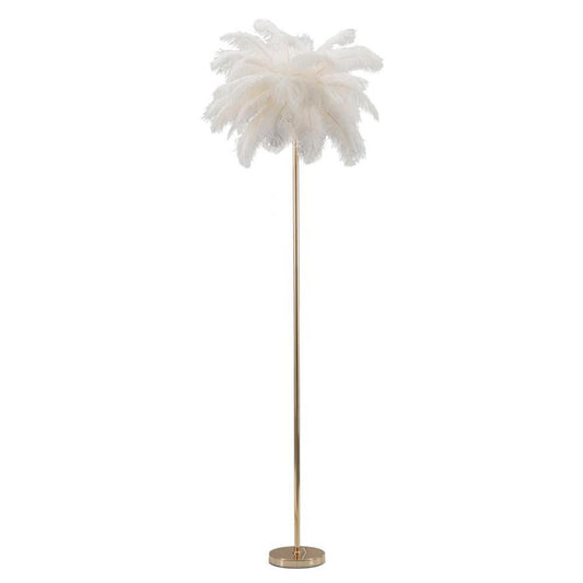 Lampada Da Terra Palm Bianca Cm Ø 55X160