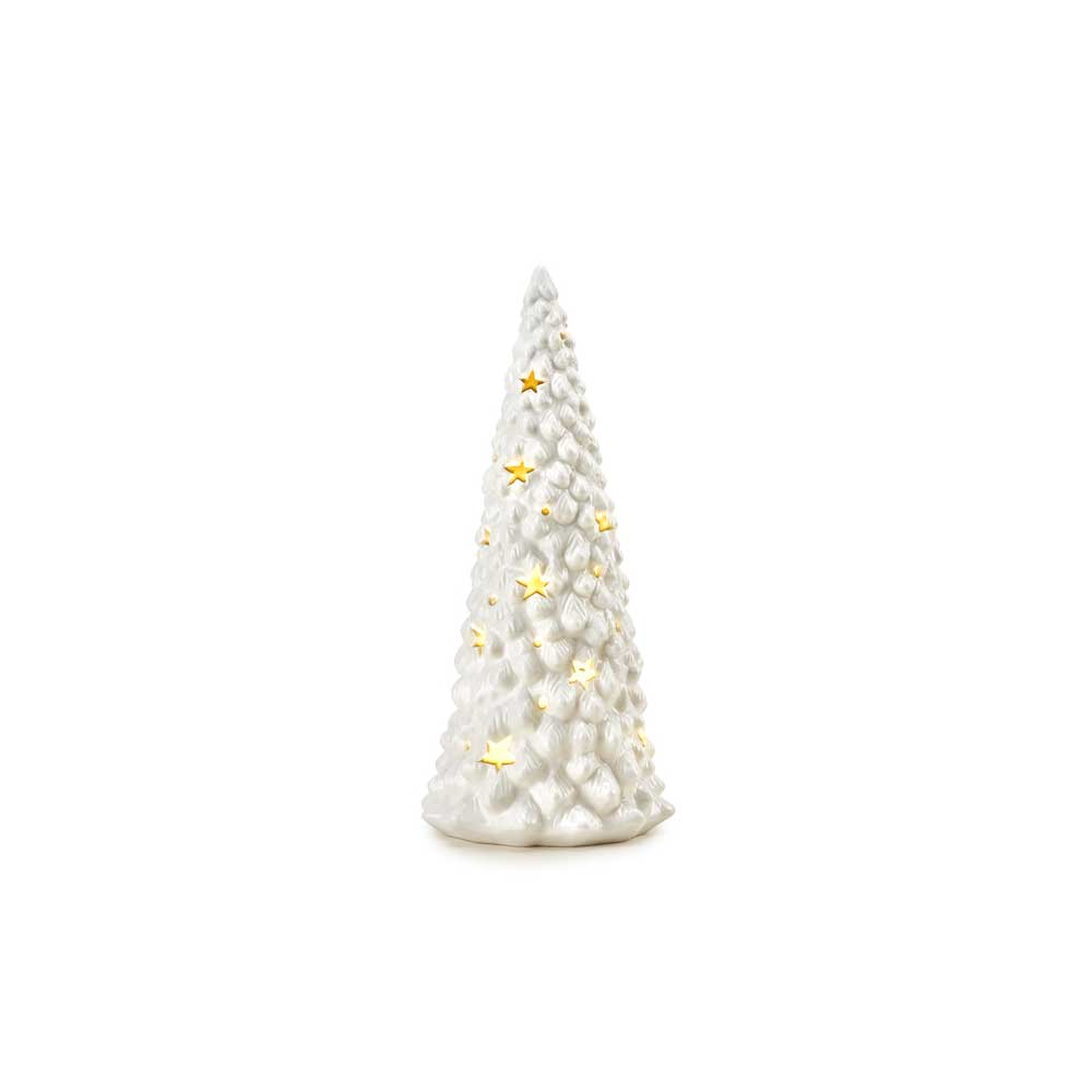 Fade Albero Natale Bianco Cm 32 LED