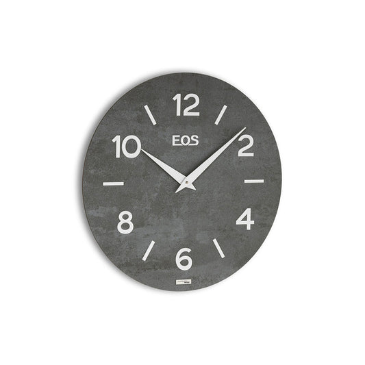 Incantesimo Design Wall Clock Eos Iron Oxidized