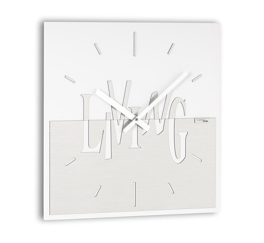 Spell Design Wall Clock Living Metal