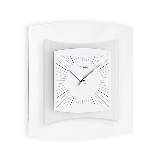 Incantesimo Design Wall Clock Quintus White