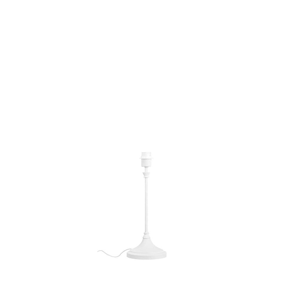 The Black Goose Base Table Lamp White