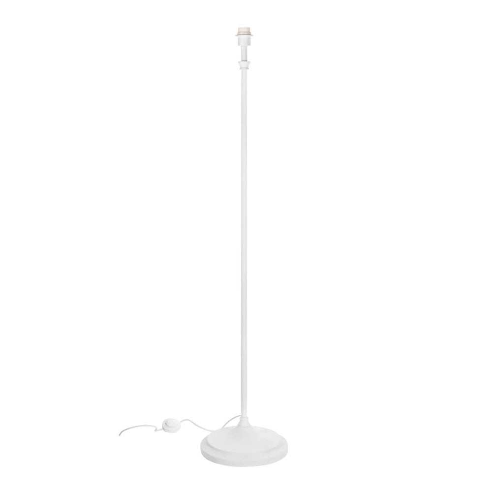 The Black Goose Base White Floor Lamp