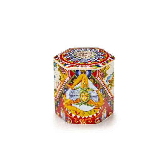 Palais Royal Hexagonal Candle Holder Box Santa Rosalia Collection