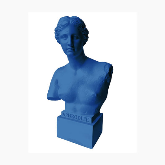 Palais Royal Busto Aphrodite Blu 35 cm