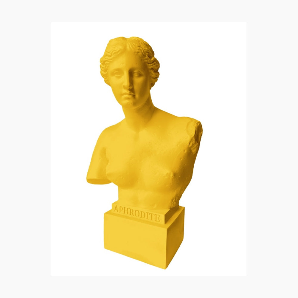 Palais Royal Busto Aphrodite Giallo 35 cm