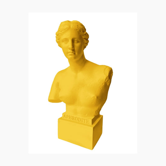 Palais Royal Busto Aphrodite Giallo 50 cm