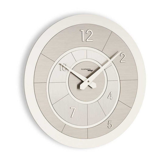 Incantesimo Design Wall Clock Alium Vanilla Champagne