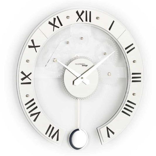 Spell Design Wall Clock Genius Pendulum Metal