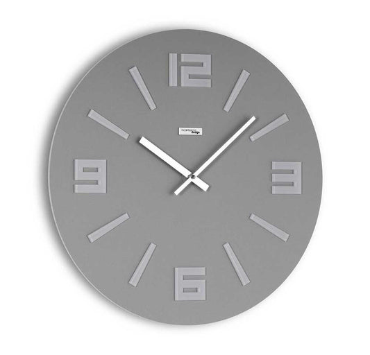 Incantesimo Design Orologio da Parete Mimesis Grigio